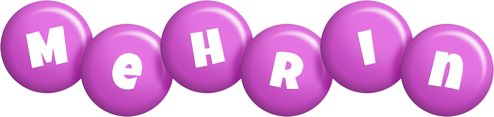 Mehrin candy-purple logo