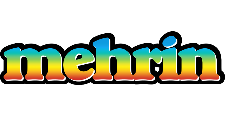 Mehrin color logo