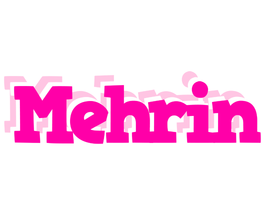Mehrin dancing logo