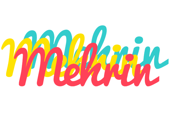 Mehrin disco logo