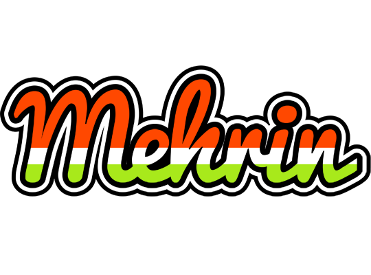 Mehrin exotic logo