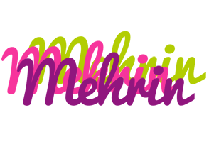 Mehrin flowers logo