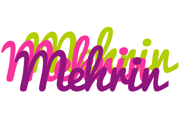 Mehrin flowers logo