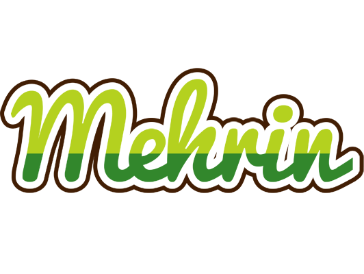 Mehrin golfing logo