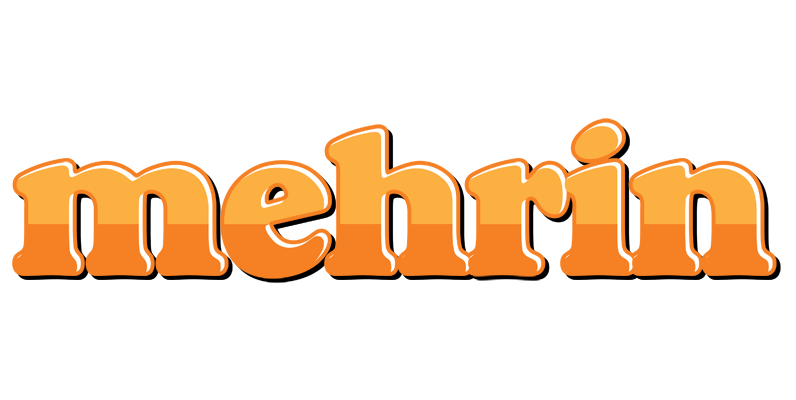 Mehrin orange logo