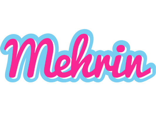 Mehrin popstar logo