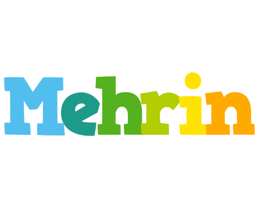 Mehrin rainbows logo