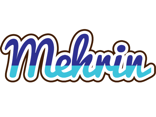 Mehrin raining logo