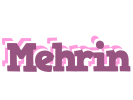 Mehrin relaxing logo