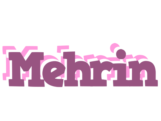 Mehrin relaxing logo