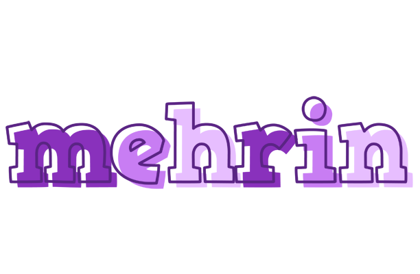 Mehrin sensual logo