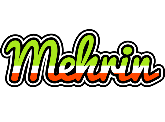 Mehrin superfun logo