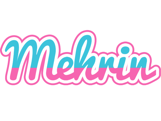 Mehrin woman logo