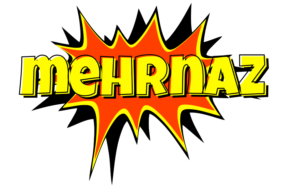 Mehrnaz bazinga logo