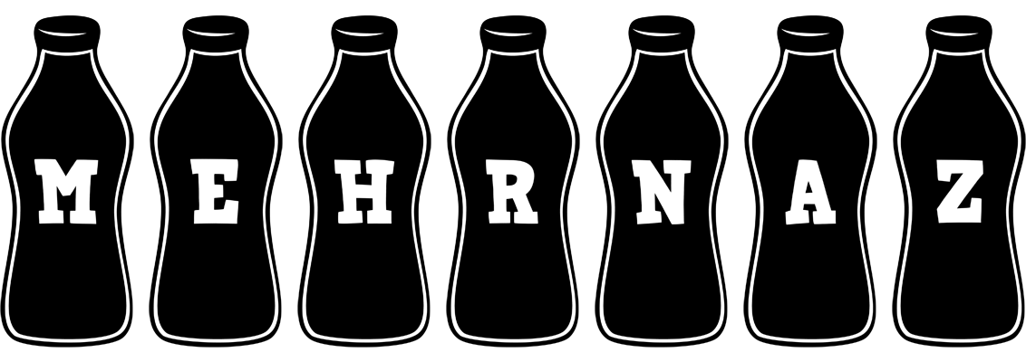 Mehrnaz bottle logo