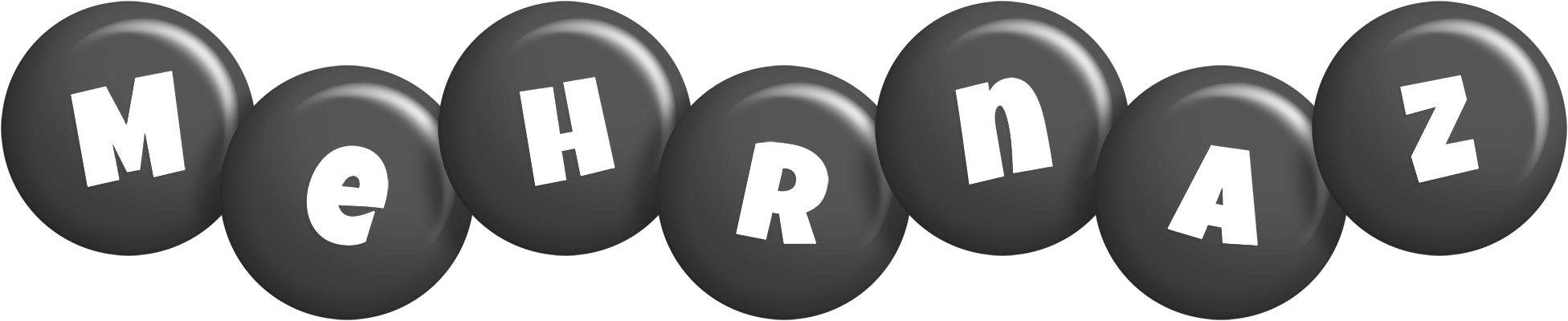 Mehrnaz candy-black logo