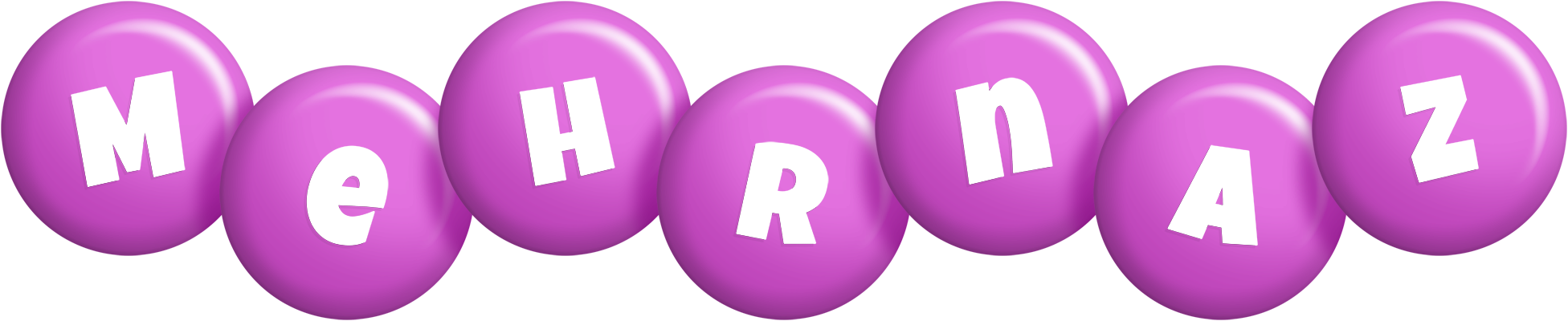 Mehrnaz candy-purple logo
