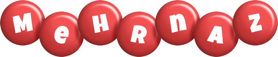 Mehrnaz candy-red logo