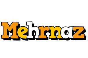 Mehrnaz cartoon logo