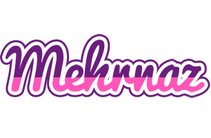 Mehrnaz cheerful logo