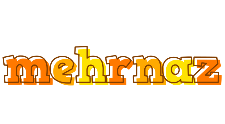 Mehrnaz desert logo
