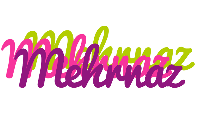 Mehrnaz flowers logo