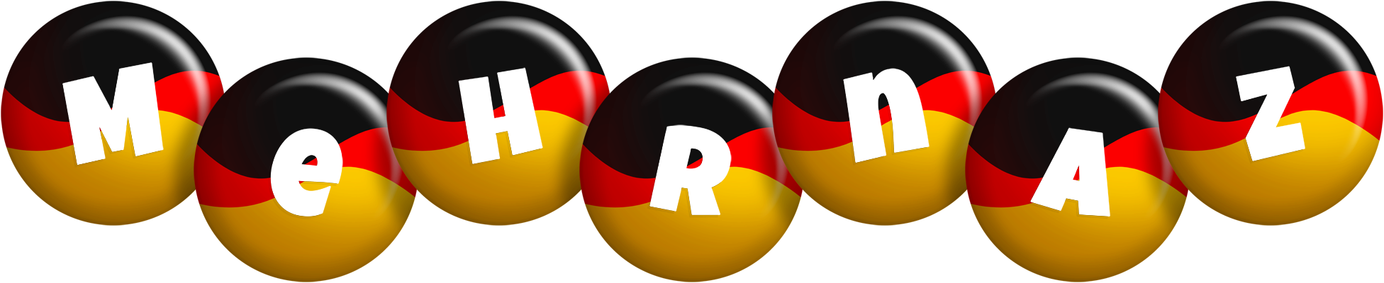 Mehrnaz german logo