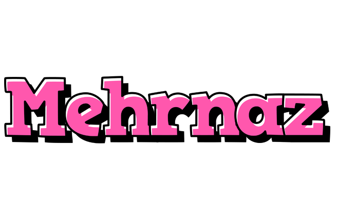 Mehrnaz girlish logo