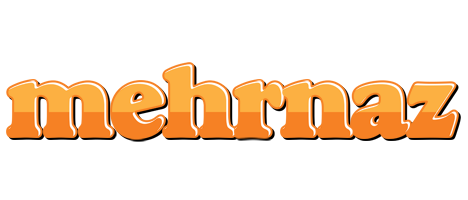 Mehrnaz orange logo