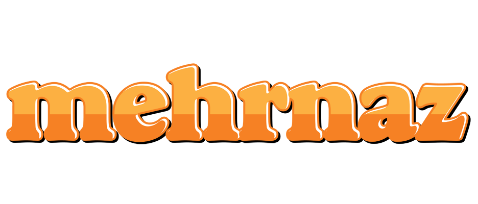 Mehrnaz orange logo