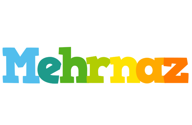 Mehrnaz rainbows logo