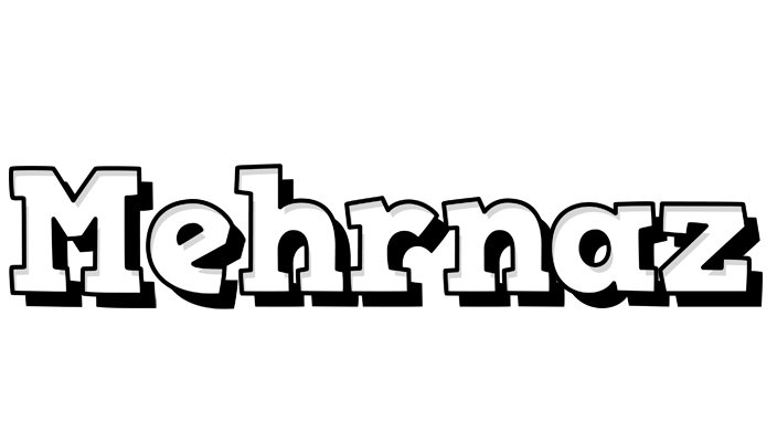 Mehrnaz snowing logo