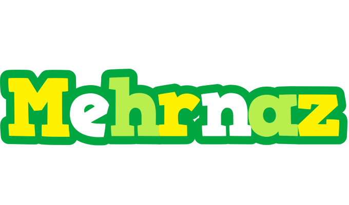 Mehrnaz soccer logo