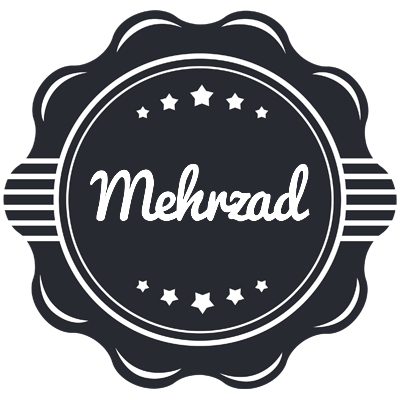 Mehrzad badge logo