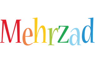 Mehrzad birthday logo