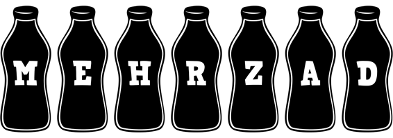 Mehrzad bottle logo
