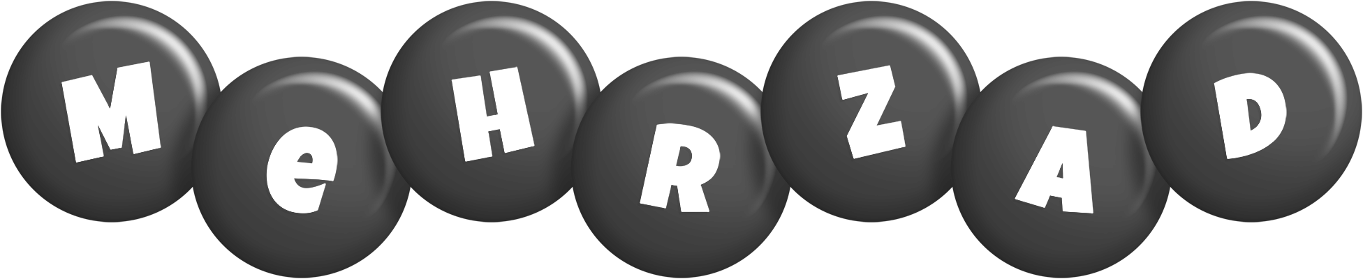Mehrzad candy-black logo