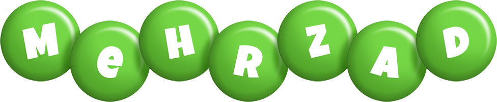 Mehrzad candy-green logo