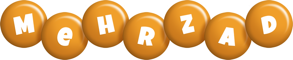 Mehrzad candy-orange logo