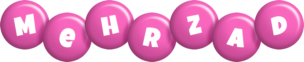Mehrzad candy-pink logo