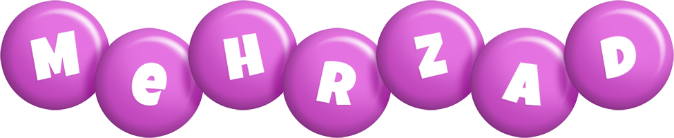 Mehrzad candy-purple logo
