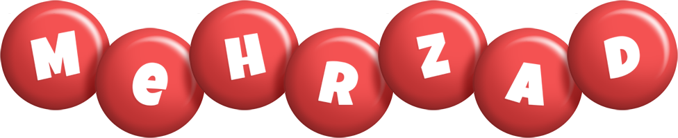Mehrzad candy-red logo