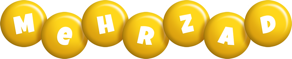 Mehrzad candy-yellow logo