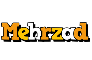 Mehrzad cartoon logo