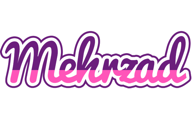 Mehrzad cheerful logo