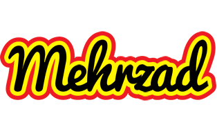 Mehrzad flaming logo
