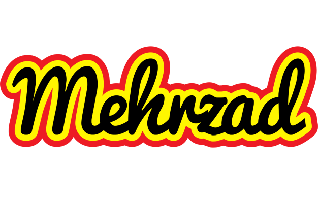 Mehrzad flaming logo
