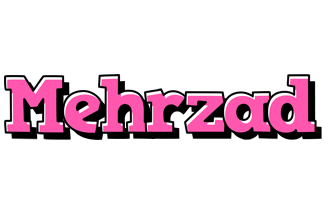 Mehrzad girlish logo