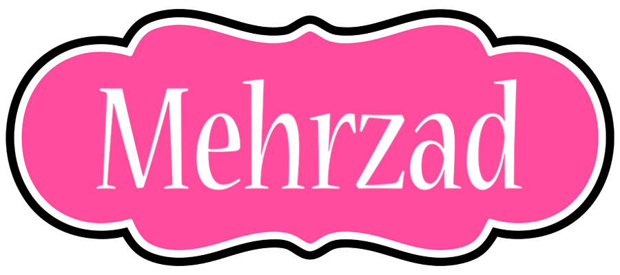 Mehrzad invitation logo