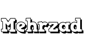 Mehrzad snowing logo
